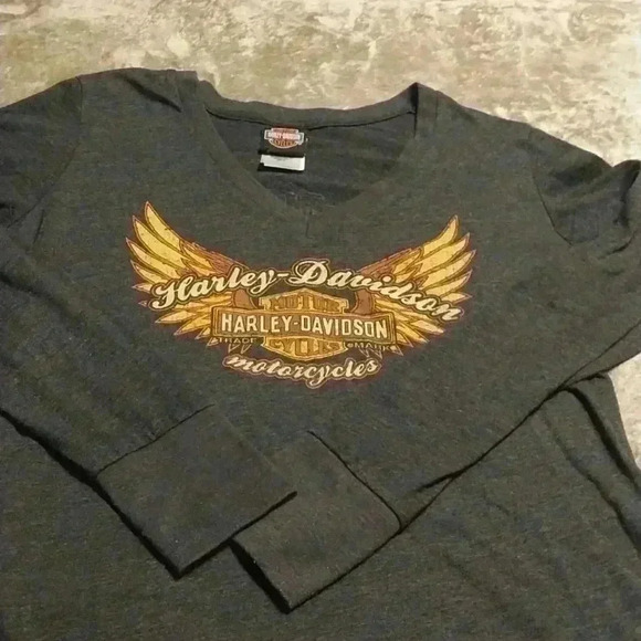 Harley Davidson Long Sleeve T Shirt Size XL - Picture 1 of 5